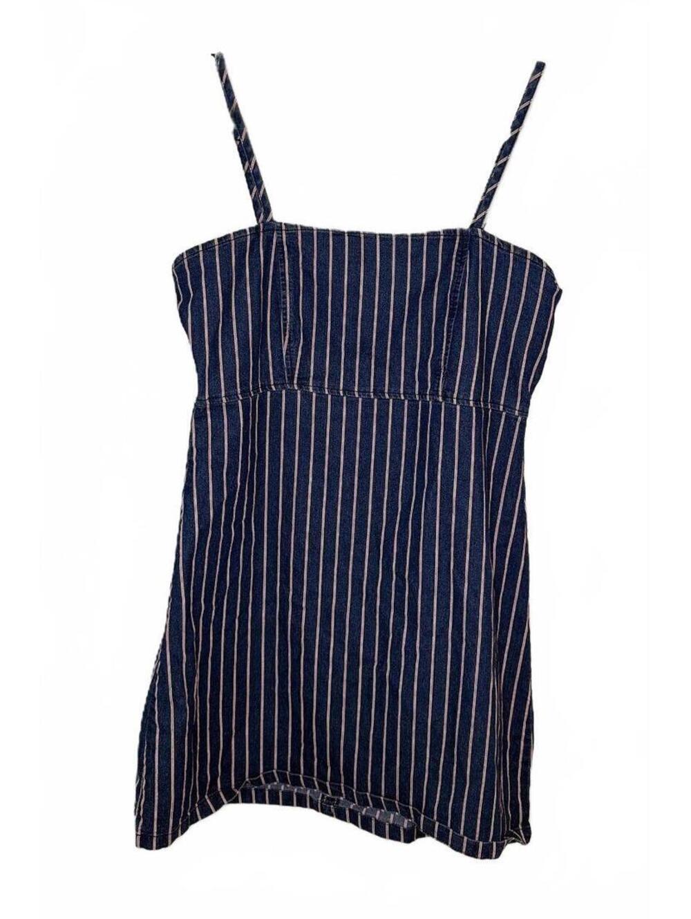 Altar'd State Denim mini dress size Large Stretch EUC